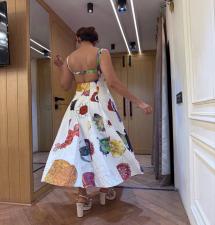 Mrunal Thakur Stuns in Backless Dress