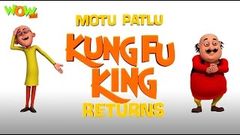 Motu Patlu Cartoons In Hindi | Animated movie | Motu patlu Kungfu king returns | Wow Kidz