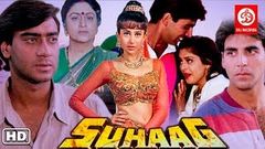 Suhaag Action Hindi Movie | Ajay Devgan, Akshay Kumar, Karisma Kapoor & Nagma | Popular Action Movie