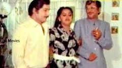 Dorikithe Dongalu Movie Scene Sobhan Babu - Vijaya Shanthi - Radha