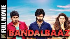 BANDALBAAZ Pokkiri Raja | Comedy Hindi Dubbed Movie | Jiiva, Sibiraj, Hansika Motwani