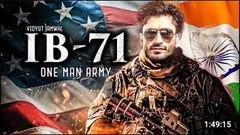 IB71 FULL MOVIE IN HINDI | Vidyut jamwal action movie vidyutjammwal 