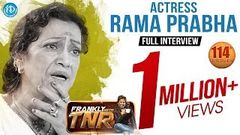 Actress Rama Prabha Exclusive Interview | Frankly With TNR 114 | Talking Movies