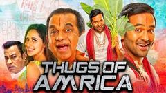 Thugs Of Amrica - Vishnu Manchu Comedy Action Hindi Dubbed Movie | Brahmanandam