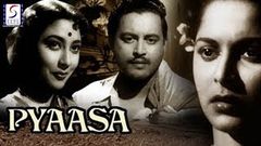 Pyaasa l Guru Dutt, Mala Sinha, Waheeda Rehman l 1957