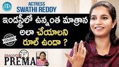 Actress Swathi Reddy Exclusive Interview Dialogue With Prema 72 Celebration Of Life