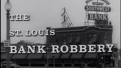 Steve McQueen - The Great Saint Louis Bank Robbery - Full Movie - 1959