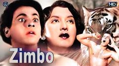 जिम्बो - Zimbo 1958 B&W - Dramatic Movie | Chitra, Azaad Irani, Krishna Kumari 