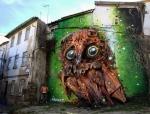 Murals From Trash by Bordalo II