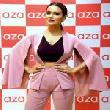 Sana Khan at Esha Amin Party Wear Collection At Azva Preview