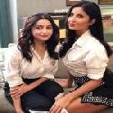 Katrina Kaif and Alia Bhatt at Vogue BFF Taping