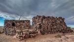 The 1,000 Year Old ‘Agate House’ Made of Petrified Wood