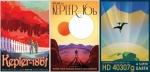 NASA’s Exoplanet Travel Posters Dream of Out of The World Vacations