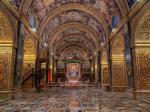 The Tombstone Covered Floor of St Johns CoCathedral of Malta