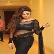 Sony Charishta Looks Gorgeous in Black Saree