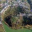 Bozouls A French Town Perched Above A Hole