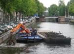 Fishing For Bicycles in Amsterdam Canals