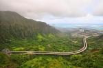 The H-3 Highway in Hawaii