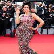 Mallika Sherawats Mermaid Gown in Cannes