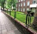 London Railings Made From World War 2 Stretchers