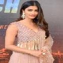 Pooja Hegde Stills At Sakshyam Movie Motion Poster Launch