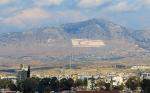 Northern Cypruss Giant Mountain Flag