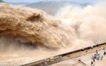 Annual Sand Washing Operation at Xiaolangdi Dam on Yellow River