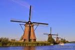 The Windmills of Kinderdijk