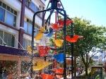 The Bucket Fountain in Wellington, New Zealand