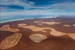 Gypsum Lakes or Birridas of Shark Bay