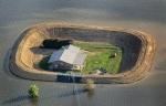 Island Homes During Mississippi River Flooding