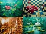 Artist Transforms Her Tiny Studio into Surreal Fantasy Worlds